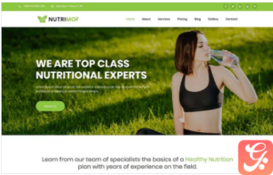 Nutrimof - Nutritional & Health WordPress Theme