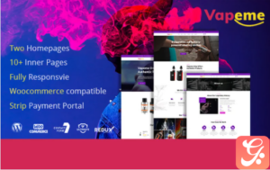 Vapeme | Modern Vape Shop WordPress Theme