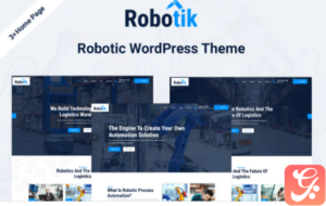 Robotik - Robotic Automation WordPress Theme