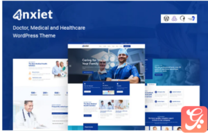 Anxiet - Doctor, Medical and Healthcare WordPress Theme