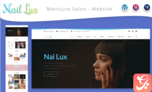 Nail Lux - Manicure Salon Website WordPress Theme