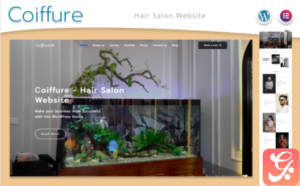 Сoiffure - Hair Salon Website WordPress Theme