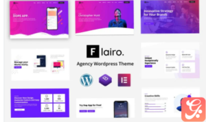 Flairo - Responsive Agency WordPress Theme