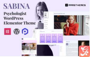 SABINA - Psychologist WordPress theme
