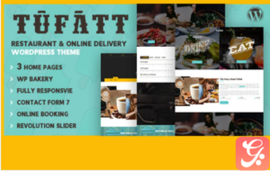 Tufatt | Restaurant & Food Blog WordPress Theme