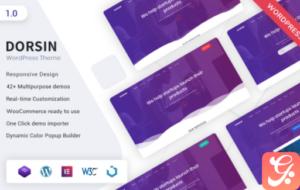 Dorsin - WordPress Landing Page Theme