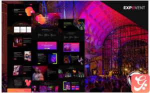 Event Booking & Gala Ticketing | Expovent WordPress Theme