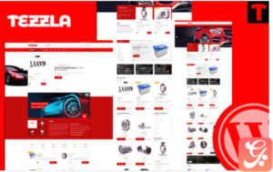Tezzla | Automobile & Car Accessories Shop WordPress Theme