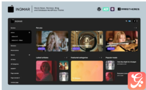 INGMAR - Movie News, Reviews, Blog and Database WordPress Theme