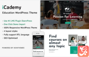 iCademy - Education WordPress Theme