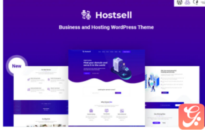 Hostsell - Business and Hosting Responsive WordPress Theme