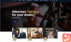 Courtia - Law & CA WordPress Theme