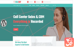 Callbay - Call Center WordPress Theme