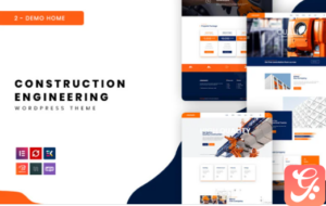 Konstruksy - Construction Engineering WordPress Theme