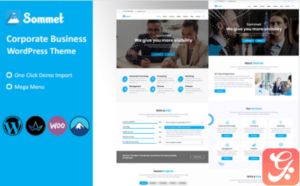 Sommet - Corporate Business WordPress Theme