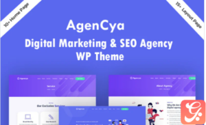 Agencya - Digital Marketing & SEO Agency WordPress Theme