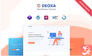 Deoxa - WordPress Landing Page Theme