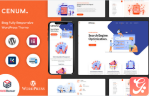 Cenum - SEO & Digital Marketing Elementor WordPress theme