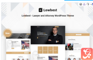 Lowbest - Lawyer and Attorney Responsive WordPress Theme