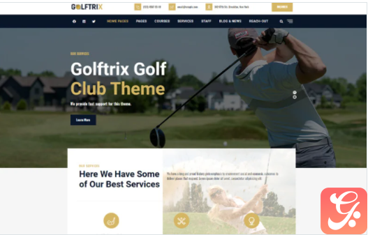Golftrix | Golf Club WordPress Theme