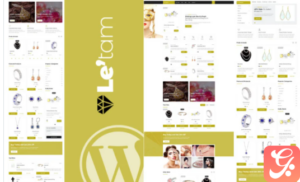 Le'tam | Jewelry Shop WordPress Theme