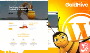 Goldhive | Honey Farm and Production WordPress Theme