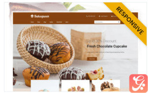 Bakequeen - Bakery Store WooCommerce Theme