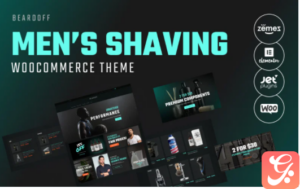 Beardoff - Men's Shaving Products Responsive WooCommerce Theme