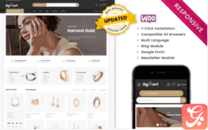 Bgmart - The Jewellery Store Responsive WooCommerce Theme