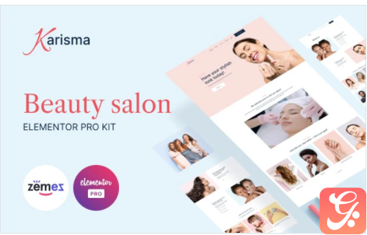 Beauty Salon - Karisma Elementor Kit