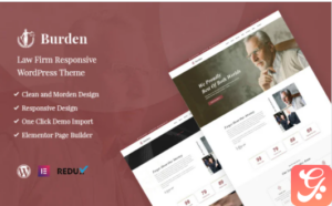 Burden - Law Firm Responsive WordPress Theme