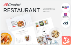 Come&Eat - Restaurant Multipurpose Modern WordPress Elementor Theme