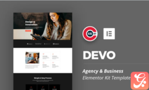 Devo - Agency Template - Elementor Kit