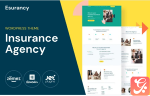 Esurancy - Insurance Agency Services WordPress Theme