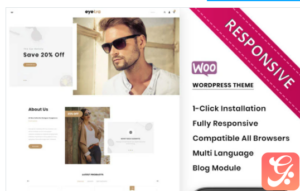 Eyetra - The Glasses Store WooCommerce Theme