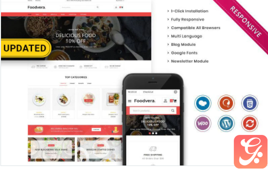Foodava - The Cafe & Restaurant Premium WooCommerce Theme
