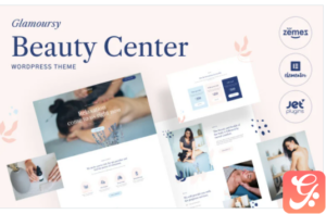 Glamoursy - Beauty Hair and Spa Salon WordPress Theme