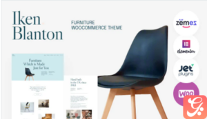 Iken Blanton - Furniture And Interior Design WordPress Theme