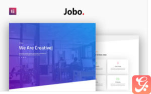 Jobo - Creative Portfolio Modern WordPress Elementor Theme