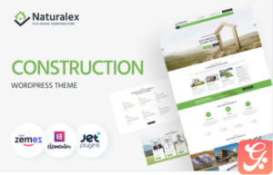 Naturalex - Construction Multipurpose Classic WordPress Elementor Theme
