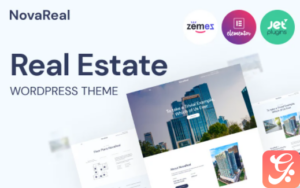Nova Real - Real Estate Company WordPress theme