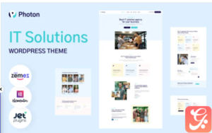 Photon - IT Solutions WordPress Theme