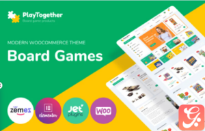PlayTogether - Board games hop Elementor WooCommerce Theme