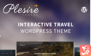 Plesire - Interactive Travel WordPress Theme