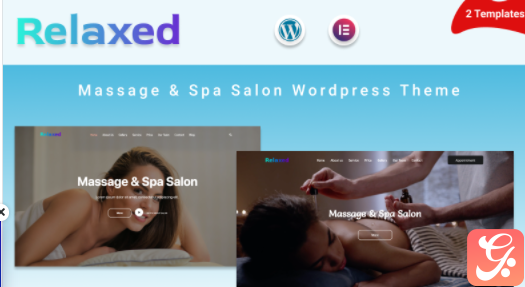 Relaxed - Massage & Spa Salon WordPress Theme