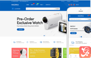 Madina - Electronics Store WooCommerce Theme