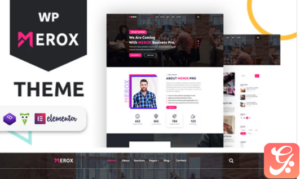 Merox - Corporate WordPress Theme