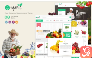 Organic - Food Elementor WooCommerce Theme