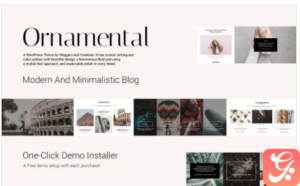 Ornamental - Multi-Concept Responsive Blog WordPress Theme