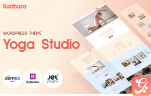 Sadhara - Yoga Studio WordPress Theme